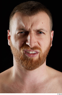 Victor  2 bearded disgust emotion front view head 0001.jpg